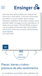 Mobile Screenshot of ensinger.es